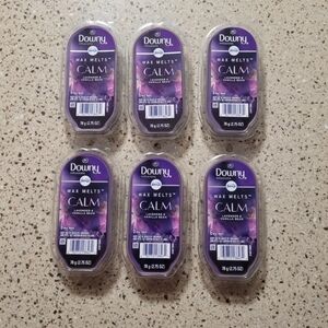 6 Febreze Downy Calm Lavender & Vanilla Bean Wax Melts, 6 Per Pkg Rare HTF